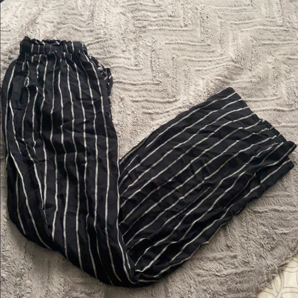 American Eagle pinstriped pants